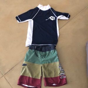 A boys swim set